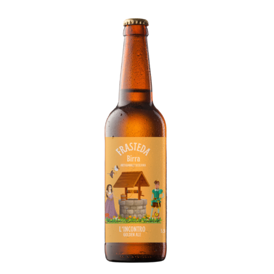 Birra artigianale Frasteda - L'incontro - Golden Ale 33 CL.
