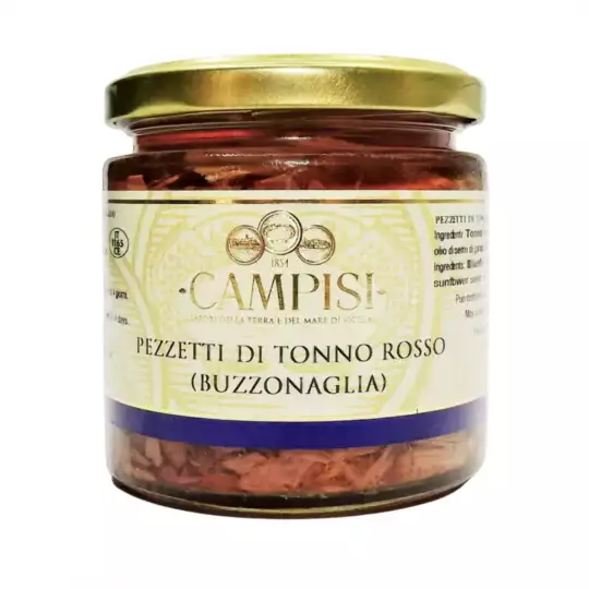 Buzzonaglia di Tonno Rosso in vetro