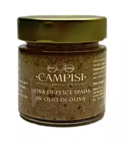 Uova di pesce spada in olio di oliva